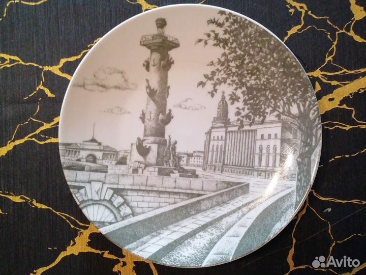 Настенная тарелка декоративная СССР