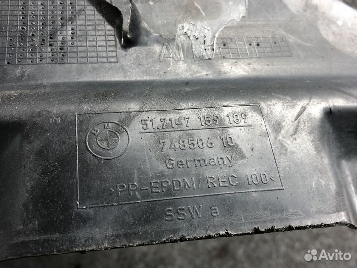 Накладка элемента усиления кузова левая бмв