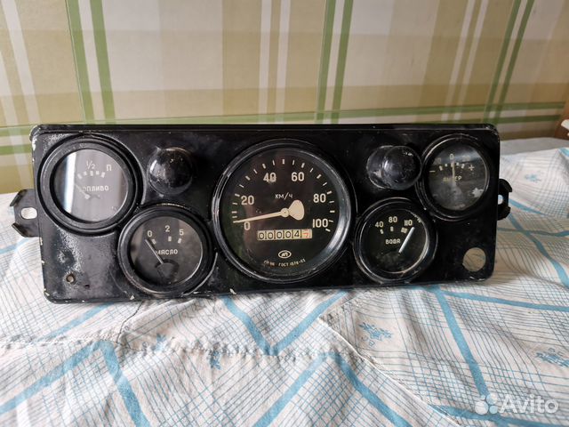 Приборная панель на газ новая