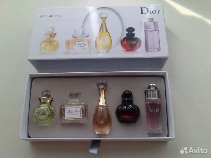 Набор духов dior новый