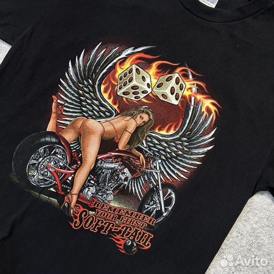 Футболка 90's USA vintage Tee Harley Davidson 2008