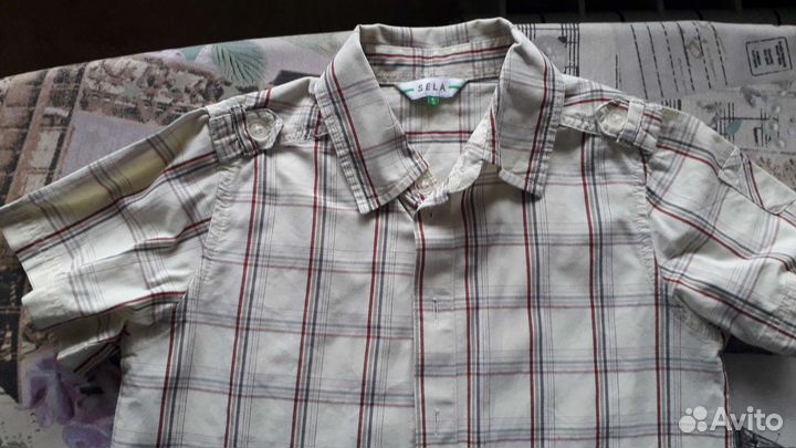 Рубашка детская для мальчиков