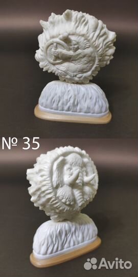 Скульптура из кости Шаман, лягушка царевна