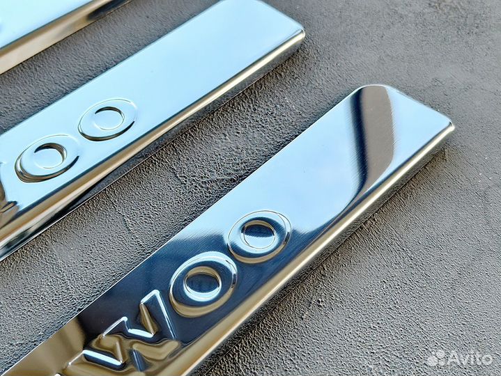 Daewoo Nexia накладки на пороги