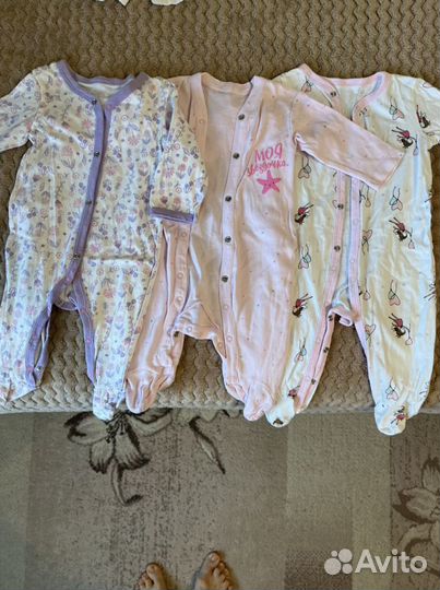 Детские вещи пакетом от 0 до года