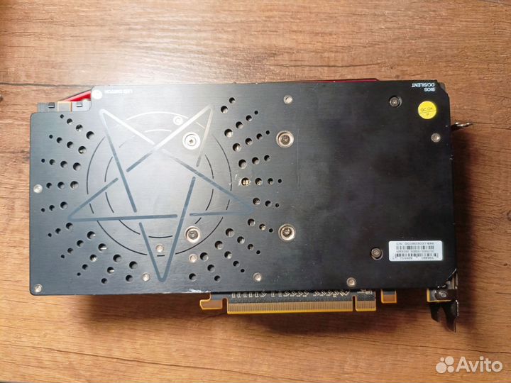 Видеокарта rx580 8gb red devil golden sample