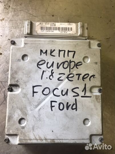Эбу мозги Ford Focus 1 1.8 zetec МКПП