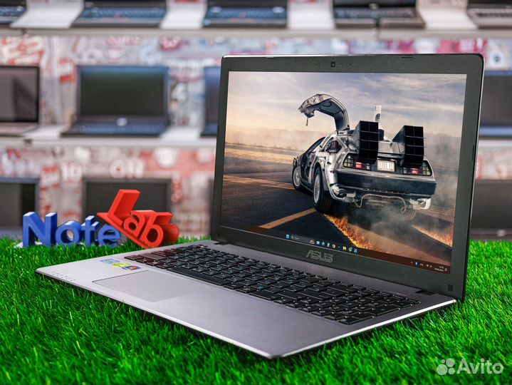 Ноутбук Asus для работы с офисом и презентаций