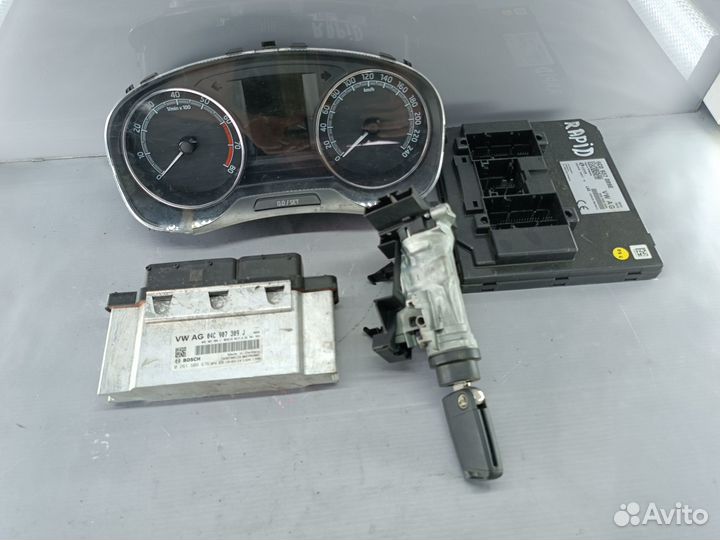 Комплект эбу Skoda Rapid