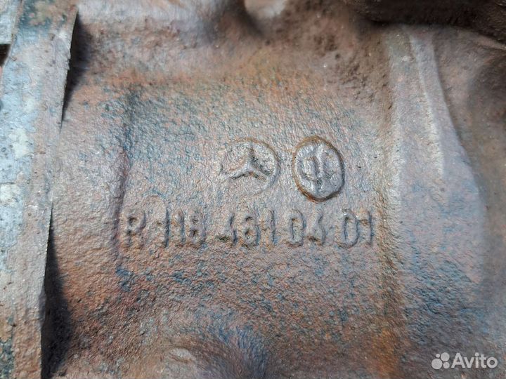 Рулевой редуктор на Мерседес W123