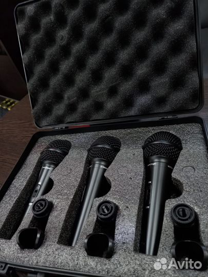 Микрофон динамический (комплект из 3 шт) Behringer