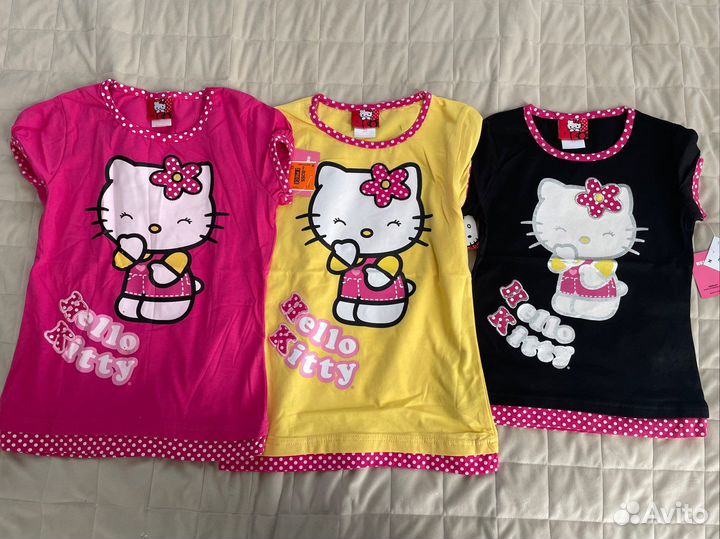 Футболка hello kitty оригинал новая