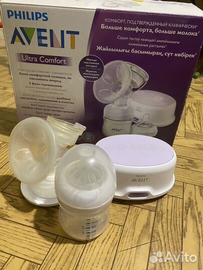 Молокоотсос avent электрический