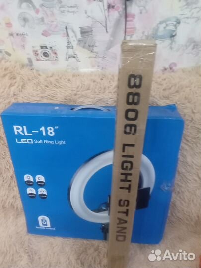Кольцевая лампа 45 см.Новая.6600Lm