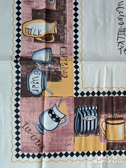 Скатерть льняная новая 110*145