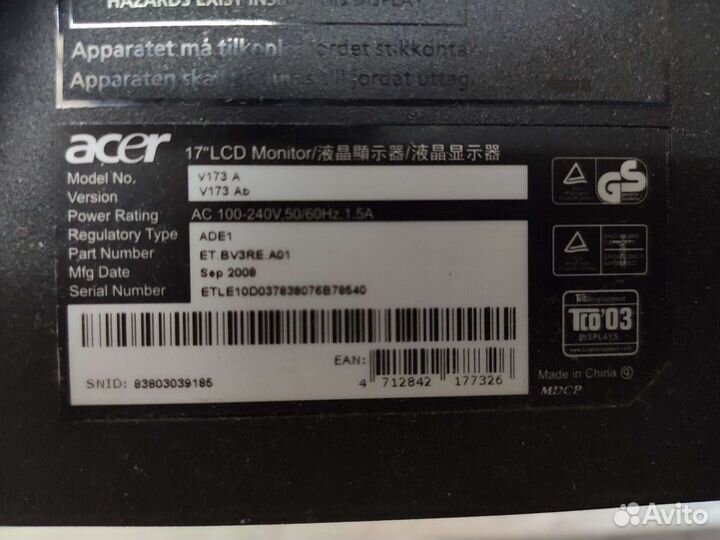 Монитор Acer