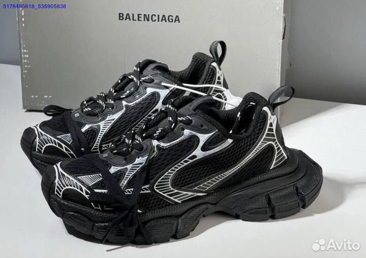 Кроссовки Balenciaga 3xl black-white (Арт.24441)