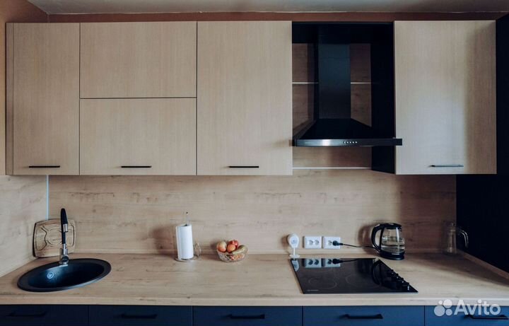 Прямой кухонный гарнитур 