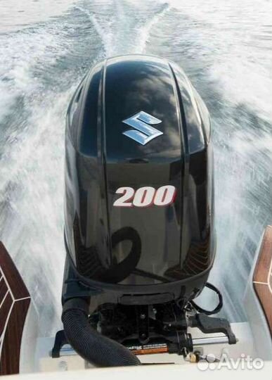 Подвесной лодочный мотор suzuki DF200APX новый
