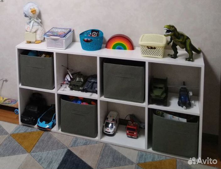 Стеллаж для игрушек как IKEA