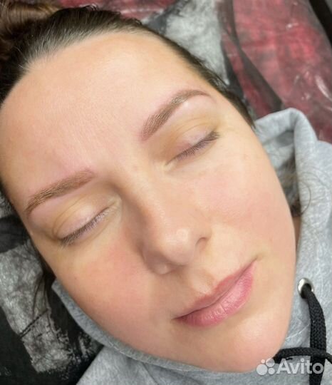 Пудровые брови. Перманентный макияж