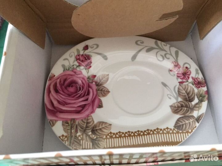 Чашка с тарелкой