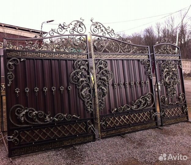 Кованые ворота