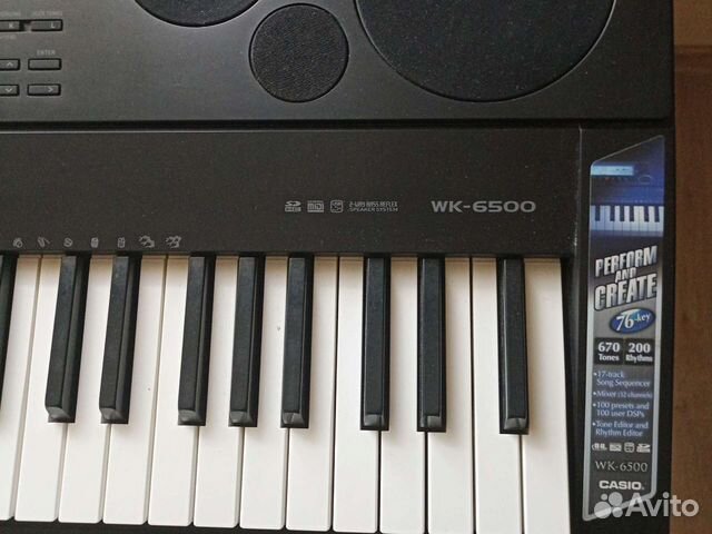 Синтезатор casio wk 6500