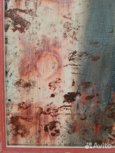 Картина маслом Шизофрения 2, 2020 год