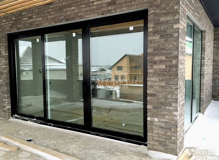 Алюминиевые окна двери витражи