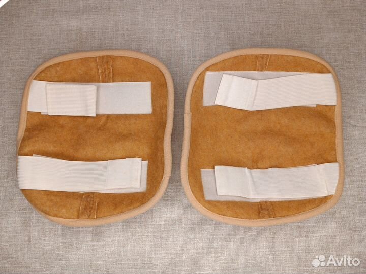 Комплект шерстяных наколенников новые