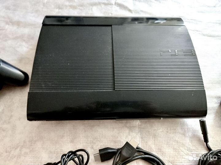 PS3 Super Slim 500GB, Прошивка 4.90 HEN Много Игр