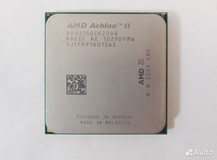 Процессор 2ядра AM2+/AM3/AM3+ AthlonII x2 215