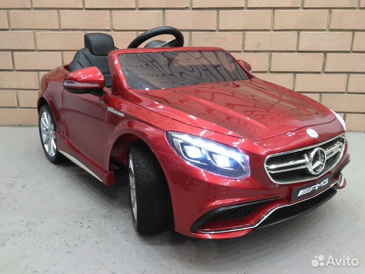 Детский электромобиль Mercedes Benz S63