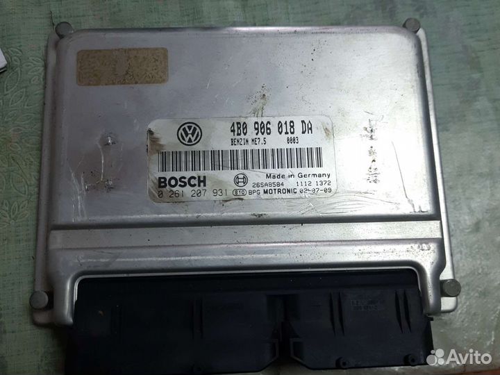 Эбу блок управления двигателем 1.8 Turbo Passat B5