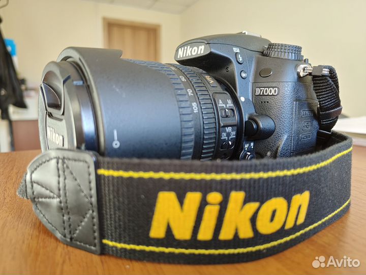 Nikon d7000 кит (18-105) пробег 7800