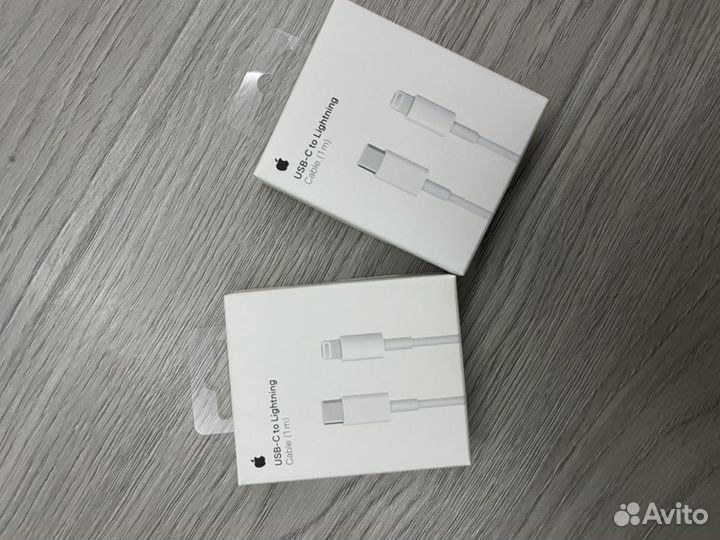 Кабель Apple USB-C to Lightning Cable 1 м, белый