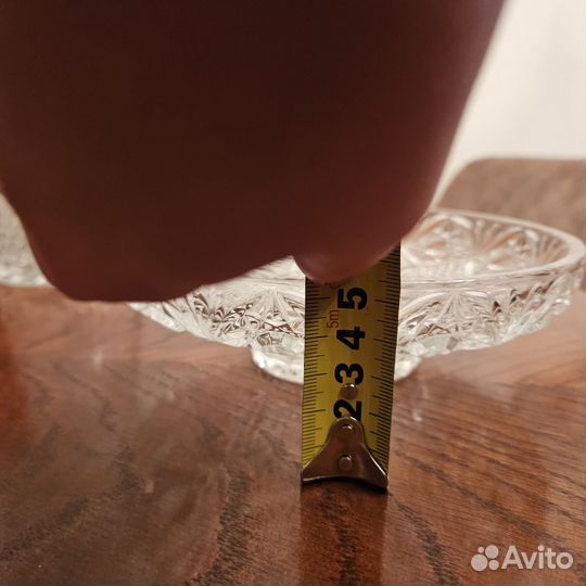 Ваза конфетница богемия