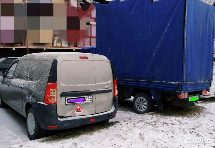 Грузоперевозки по области Лада Ларгус с прицепом