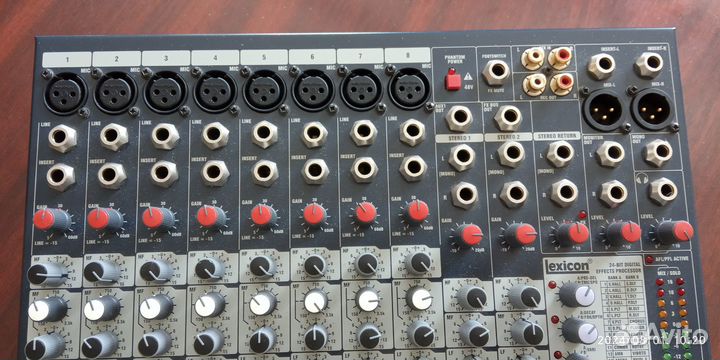 Микшерный пульт soundcraft efx8