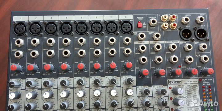 Микшерный пульт soundcraft efx8