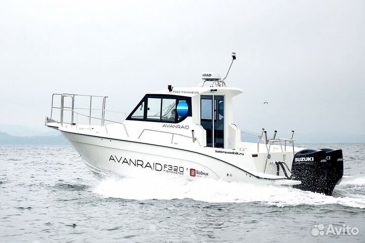 Катер Avanraid F320 Fishmaster с Suzuki 2хDF200ATX