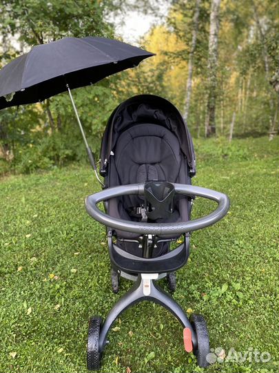 Коляска stokke xplory v4 true black