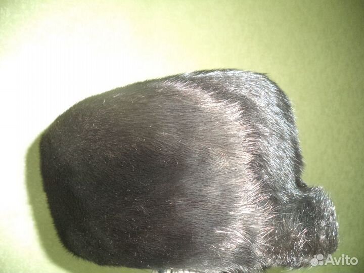 Шапка мужская зимняя норковая с козырьком