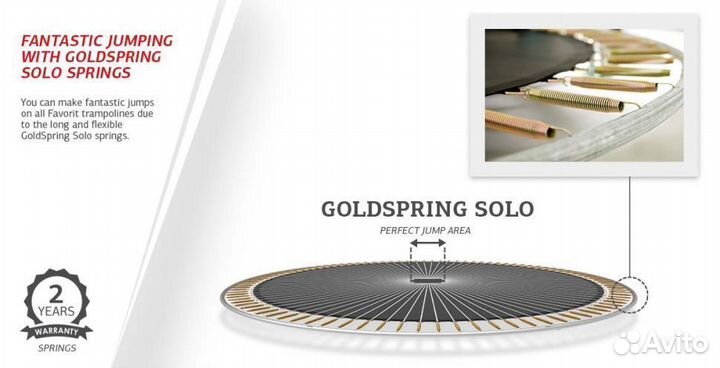 Батут berg Favorit Regular 200 Grey + защитная сет