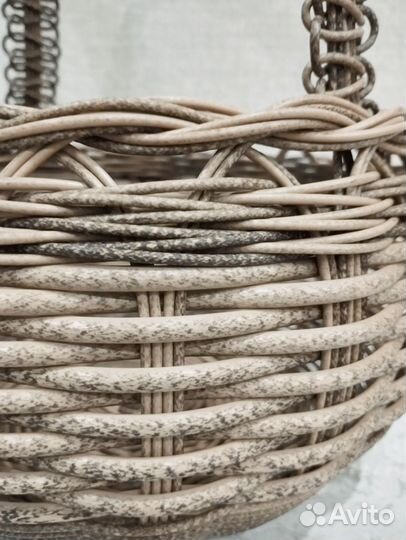 Корзина из экоротанга