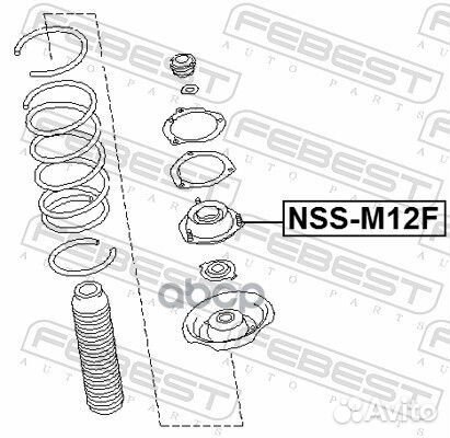 NSS-M12F опора переднего амортизатора Nissan A