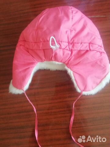 Шапка зимняя для девочки 52 54