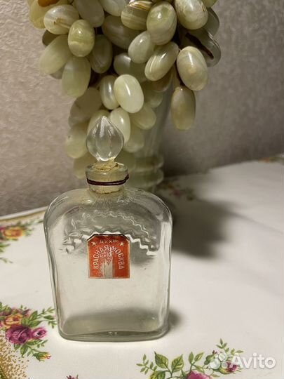 Винтажные духи СССР Красная Москва флакон