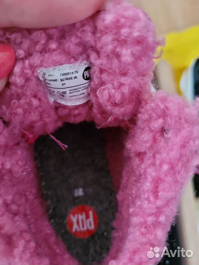 Ботинки для девочки новые